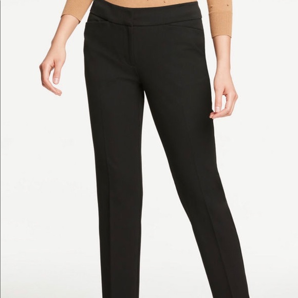 Ann Taylor Factory Pants - Ann Taylor Factory Curvy Fit Black Trouser